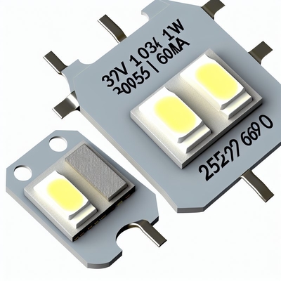 3v 1w White 2835 SMD LED Chip High Power 3000K 4000K CRI70 CRI80 CRI90 235-245lm/W @60mA