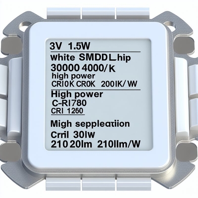 3v 1.5w White 3030 SMD LED Chip High Power 3000K 4000K CRI70 CRI80 CRI90 210-220LM/W