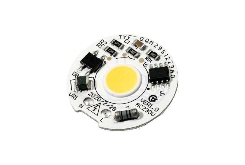 Long-lasting Performance AC LED Module with PFC 0.95 and Size les φ29*φ1.0