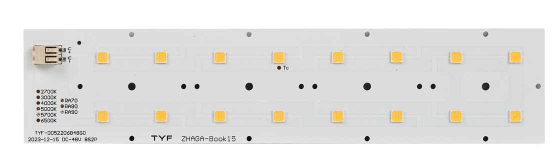 High CRI Ra70/Ra80 PCB Assembly in 3000K/4000K/5000K/5700K CCT for Versatile Lighting Applications