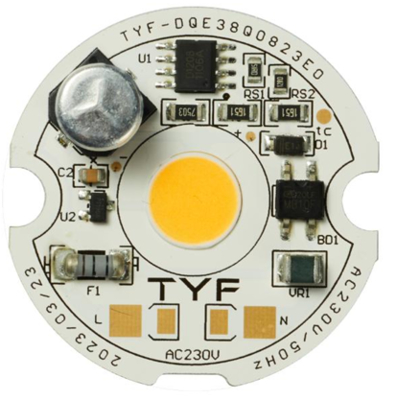 MODUL LED COB AC 7W 210-240V 50Hz tanpa fungsi peredup driver