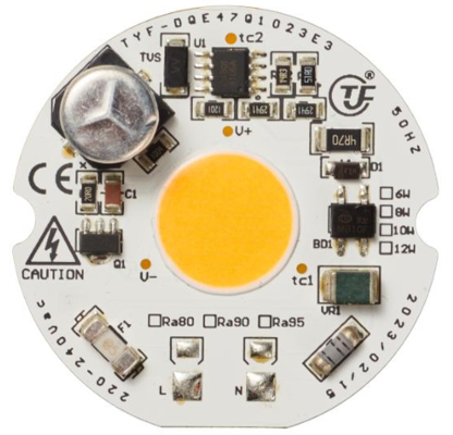 MODUL LED AC COB 10W 210-240V 50Hz tanpa fungsi peredupan driver
