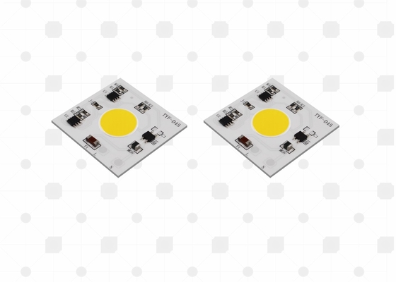 ceremik substrat 110V / 220V rendah berkedip AC COB Bridgelux chip di dalamnya