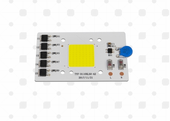 Modul 110V / 220V AC Flood Light Brigdgelux chip di dalam, ukuran khusus