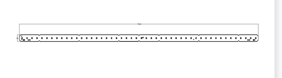 Modul Pcb 50w Hortikultura Penuh Sprtcum High Ppf Smd Bridgelux Chip Inside Strips